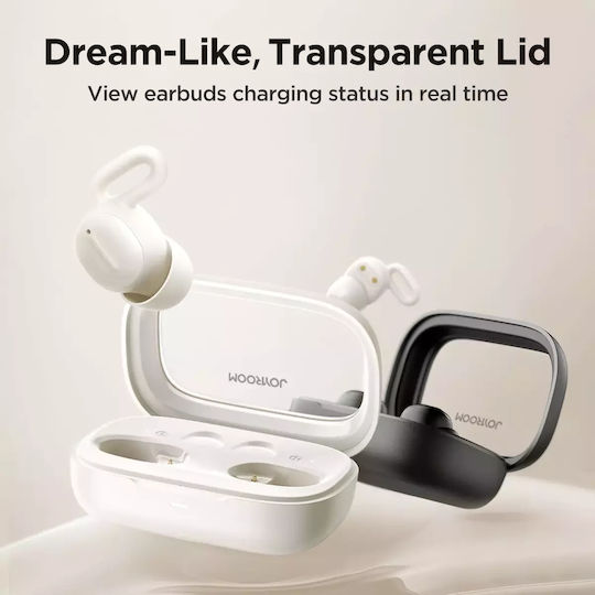 Joyroom JR-TS1 Sleep In ear Bluetooth хендсфри Слушалки с Кутийка за Зареждане Черен