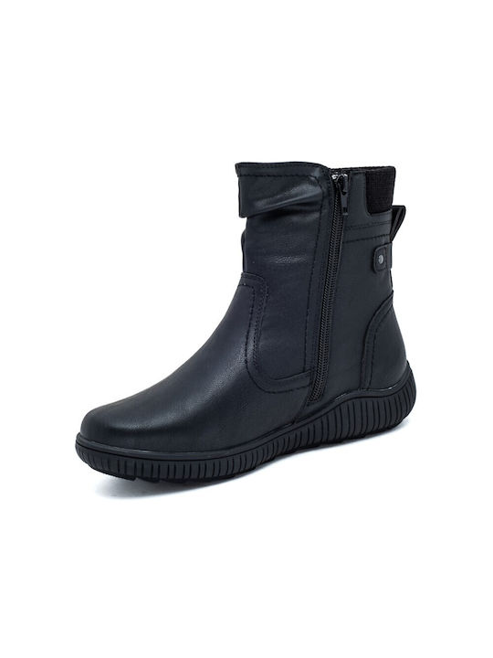 Stiefeletten Damen Schwarz