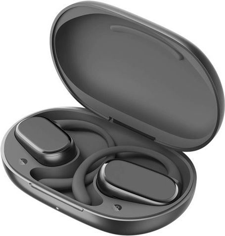 Honor Choice Open Ear Bluetooth Handsfree Ακουστικά με Θήκη Φόρτισης Μαύρα