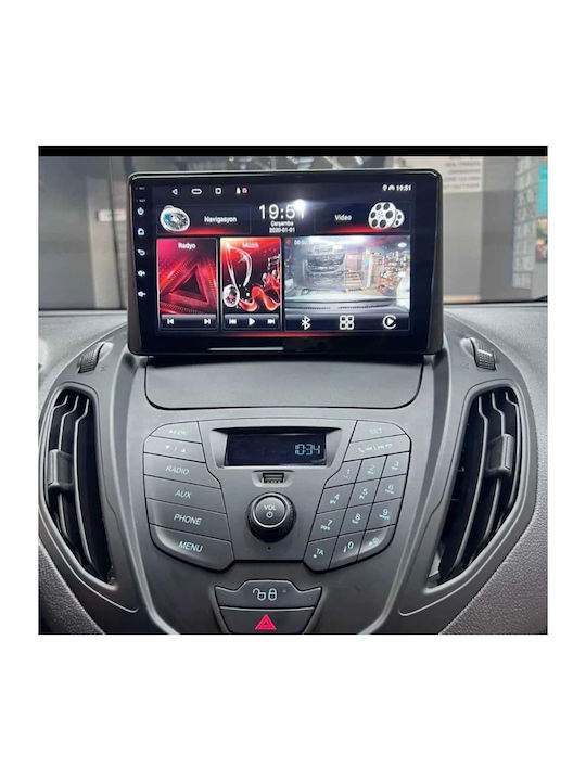 Lenovo Sistem Audio Auto pentru Ford Turneo / Curier 2014> (Bluetooth/USB/AUX/WiFi/GPS/Apple-Carplay/Android-Auto) cu Ecran Tactil 9"