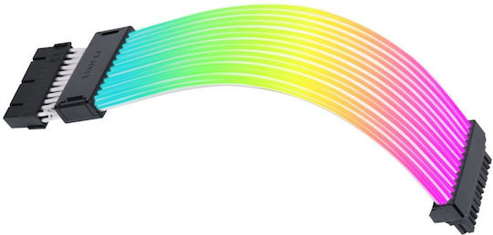 Lian Li Strimer 24-Pin ATX - 24-Pin ATX Cable Λευκό G89.PW24-1W.00
