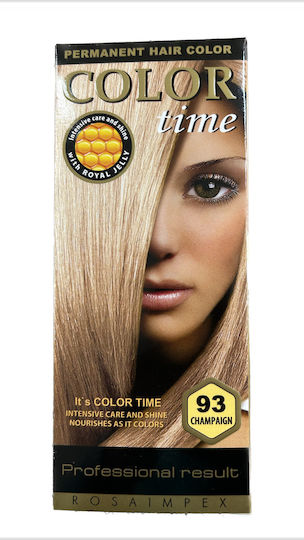 Rosa Impex Color Time Vopsea De Păr 93 Champaign 100ml