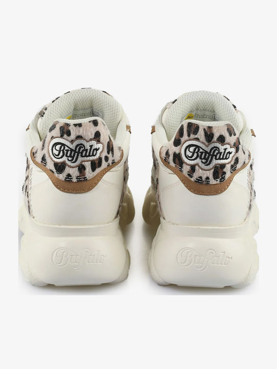 Γυναικεία Chunky Sneakers White / Beige / Leo