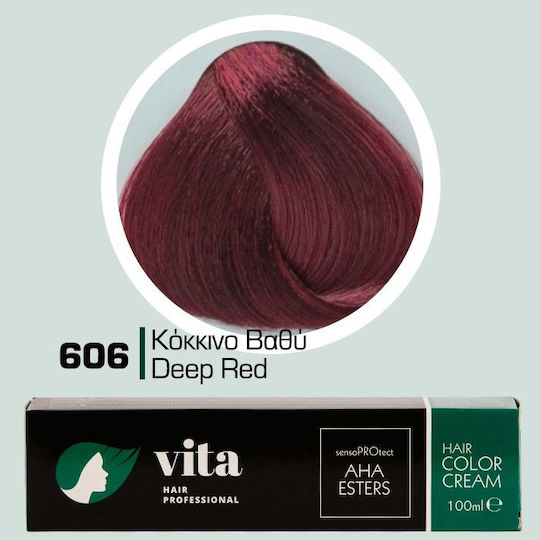 Vita Hair Professional Βαφή Μαλλιών Κόκκινο Βαθύ (Βιολέ) 100ml