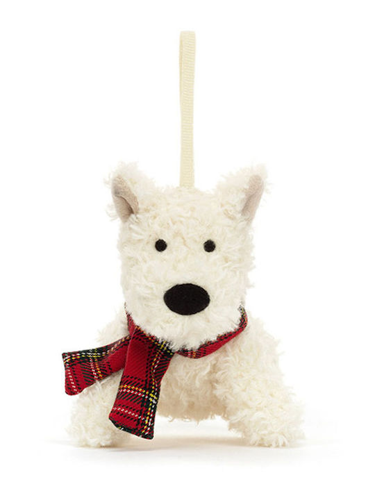 Jellycat Μπρελόκ Υφασμάτινο Λευκό