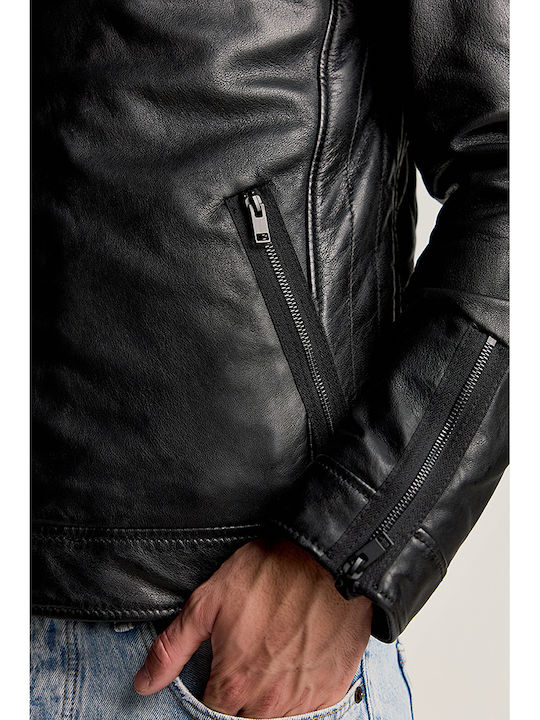 Lederjacke Jacke Black