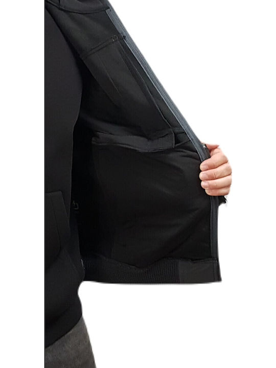 Jacke Bomber D Grey/black, Gray