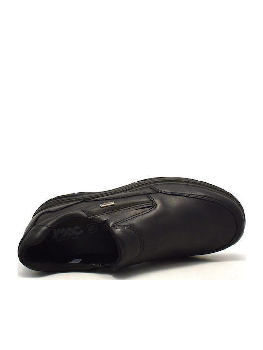 Leder Herren Freizeitschuhe Schwarz