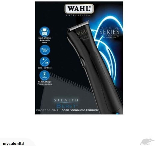 Wahl Professional Beret Stealth Επαγγελματική Κουρευτική Μηχανή Μαύρη 4216-0472