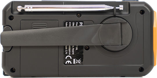 PNI DYN300 Solar cu USB Portocaliu
