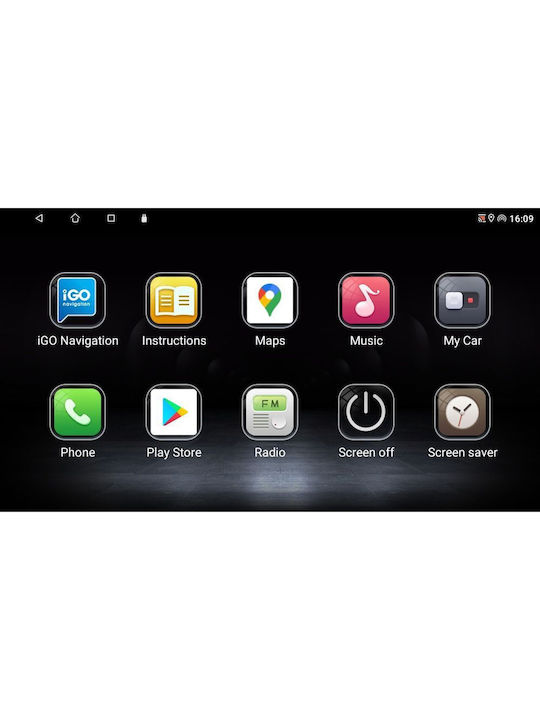 Lenovo Автомобилна Аудио Система (Блутут/USB/AUX/WiFi/GPS/Apple-Carplay/Android-Auto) с Тъчскрийн 10"