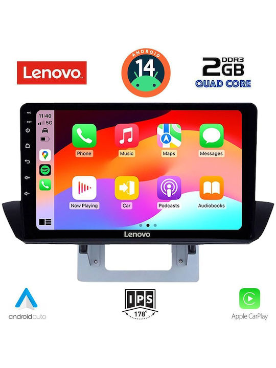 Lenovo Car Audio System for Mazda BT-50 2012-2019 (Bluetooth/USB/AUX/WiFi/GPS) with Touch Screen 9"