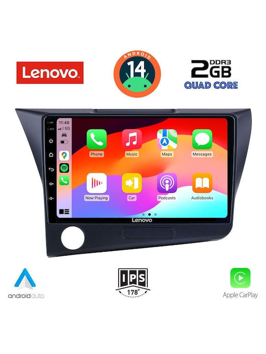 Lenovo Sistem Audio Auto pentru Honda CR-Z 2010-2016 (Bluetooth/USB/AUX/Wi-Fi/GPS/Apple CarPlay/Android Auto) cu Ecran Tactil 9"