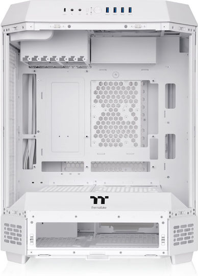 Thermaltake The Tower 600 Gaming Midi Tower Computer Case with Side Window Snow White