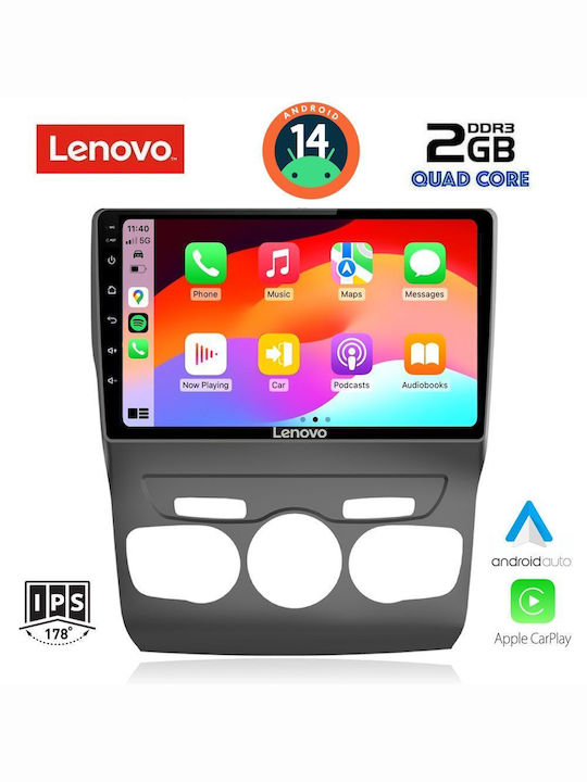 Lenovo Car Audio System for Citroen C4 / DS4 2011-2018 (Bluetooth/USB/AUX/WiFi/GPS) with Touch Screen 10"