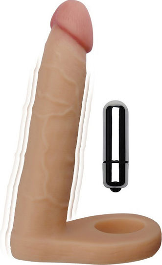 Lovetoy The Ultra Soft Double Ρεαλιστικός Δονητής 15.9cm Flesh