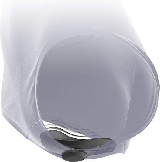 Schwarz & Silber Preston Wiederaufladbarer Silikon-Vibrator Pantie Schwarz