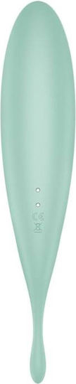 Satisfyer Twirling Pro+ Κλειτοριδικός Δονητής 22.2cm Πράσινος