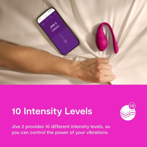 We-Vibe We Vibe - Jive 2 Mini Δονητής Egg με Απομακρυσμένο Έλεγχο 10.5cm Φούξια