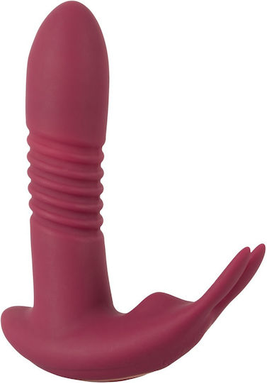 Javida Κλασικός Δονητής 14.5cm Κόκκινος