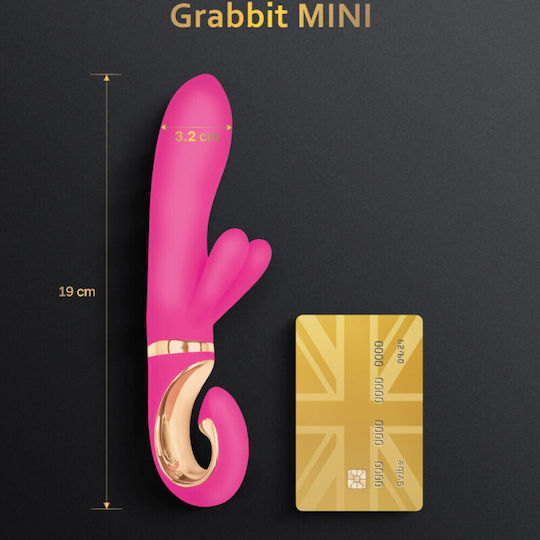 Fun Toys Grabbit Mini Δονητής 19cm Μωβ
