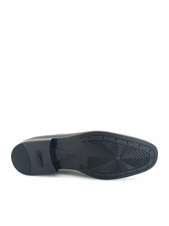 Δερμάτινα Ανδρικά Loafers σε Μαύρο Χρώμα