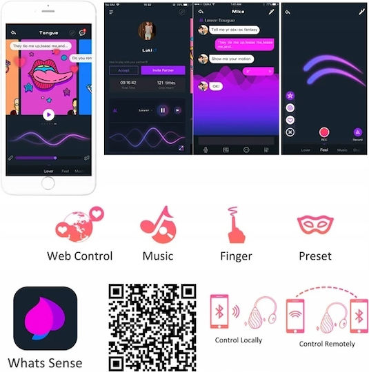Magic Motion Magic Sundae App Controlled Love Egg Vibrator Egg cu Telecomandă 3.4cm Roz