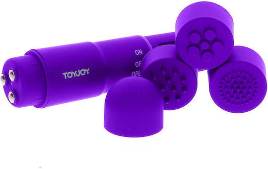 ToyJoy Funky Massager Clitoral Vibrator Vibrator Masaj 10cm Violet