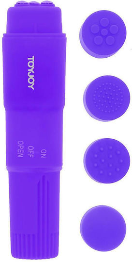 ToyJoy Funky Massager Clitoral Vibrator Vibrator Masaj 10cm Violet