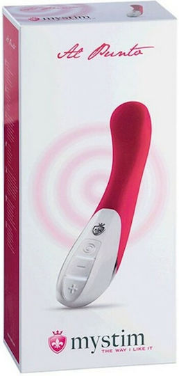 Mystim Al Punto Вибратор G-Spot 25см палаво розово