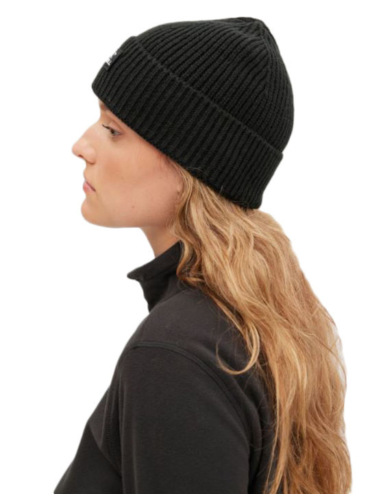 Beanie Ανδρικός Σκούφος Πλεκτός σε Μαύρο χρώμα
