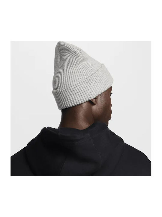 Peak Beanie Γυναικείος Σκούφος Πλεκτός σε Γκρι χρώμα