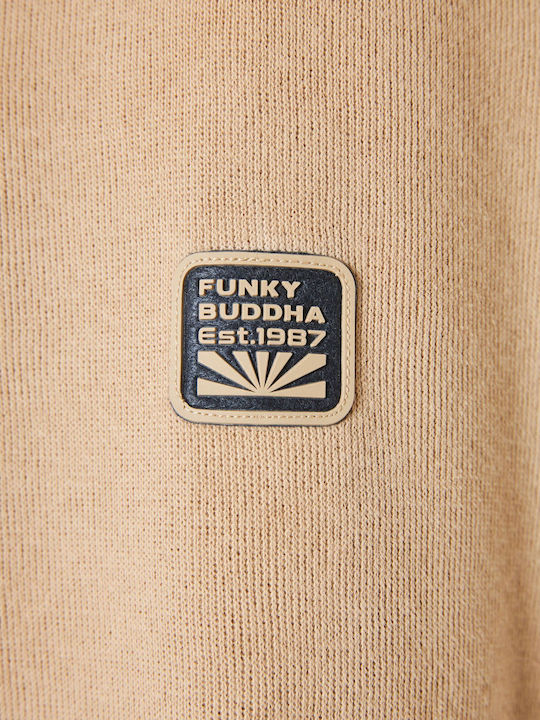 Sweatshirt with Hood Beige
