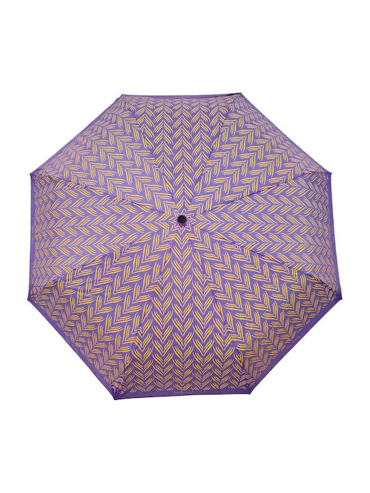 Pierre Cardin Windproof Automatic Umbrella Compact Lilac