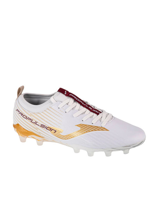 Joma FG Ниска Футболни Обувки с клинове Бял