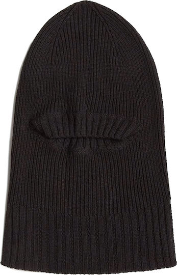 Volles Gesicht Beanie in Schwarz Farbe