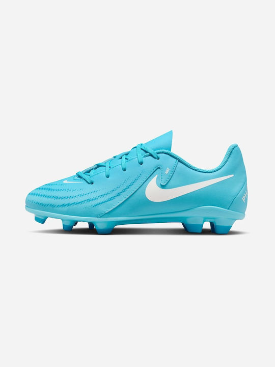 Nike Papuci de fotbal pentru copii Jr Phantom Gx 2 Club cu crampoane Albastru