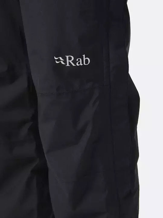 Rab Downpour Eco Men's Hiking Long Trousers Black