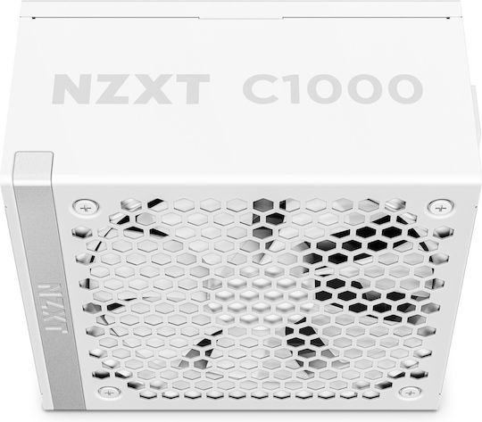 NZXT C1000 Gold ATX 3.1 1000W Λευκό Τροφοδοτικό Υπολογιστή Full Modular 80 Plus Gold