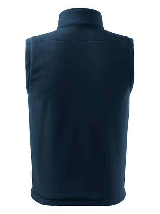 Rimeck Ανδρικό Γιλέκο Εργασίας με Επένδυση Fleece Navy Μπλε