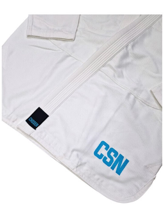 Chosen Uniform Brasilianisches Jiu Jitsu Weiß