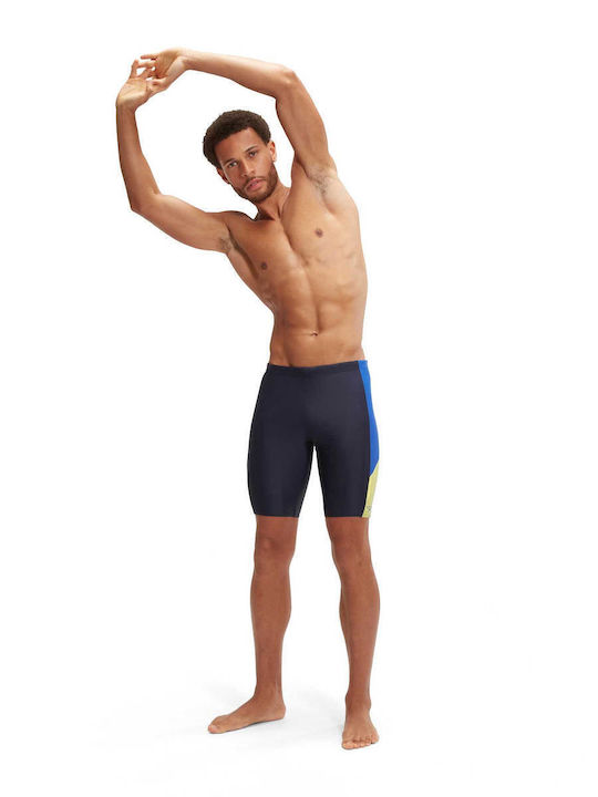 Speedo Dive 301016917 Bărbătesc Costum de Baie de Competiție Jammer pentru Înot Albastru