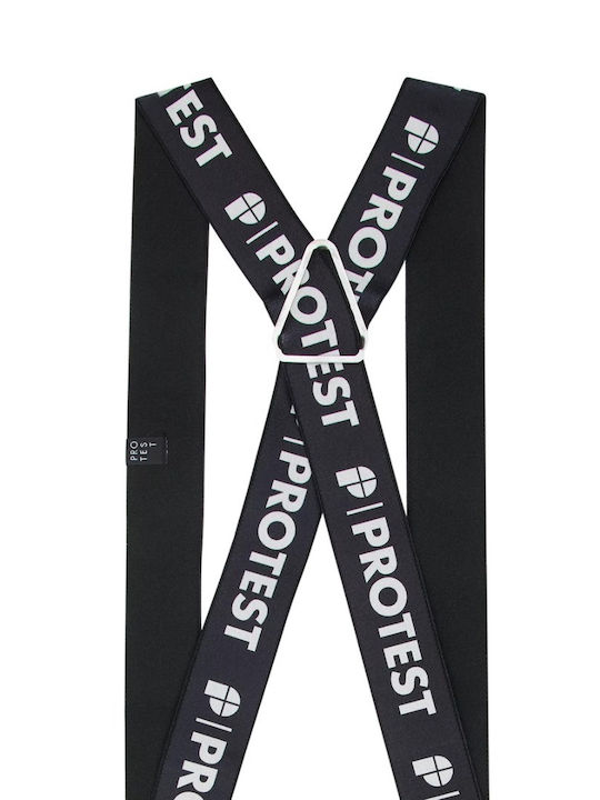 Protest Suspenders Printed Black