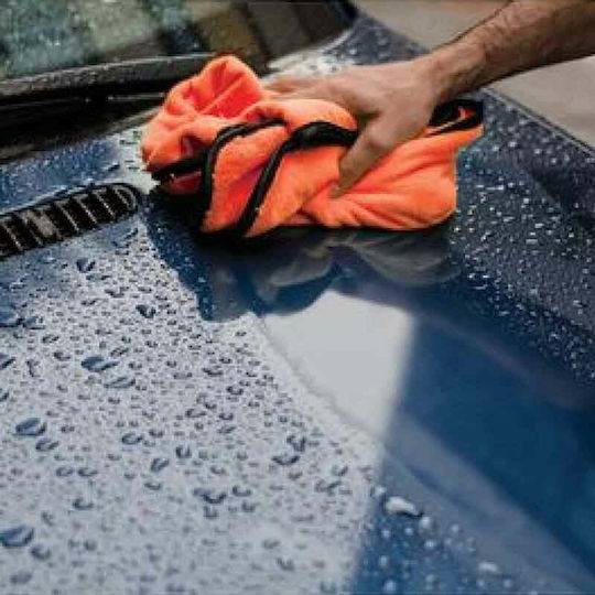 Mr Kleen Cloth Microfiber Cleaning for Body Car Orange 60x40cm