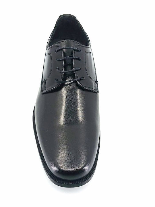 Leder Herren Freizeitschuhe Schwarz