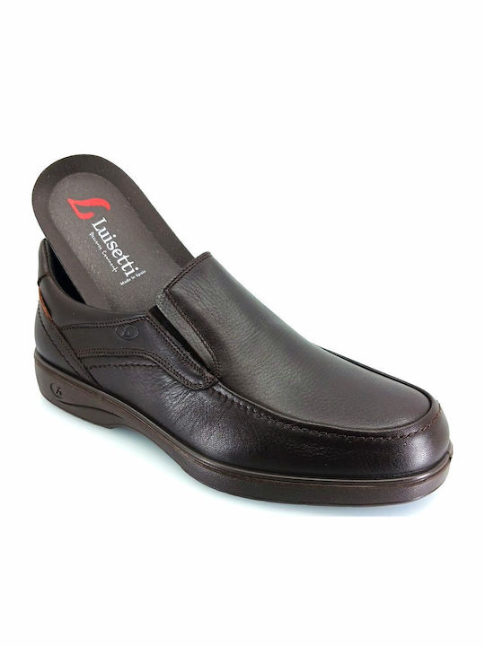 Men's Leather Casual Shoes Brown