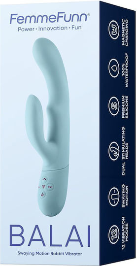 FemmeFunn Δονητής Rabbit Μπλε