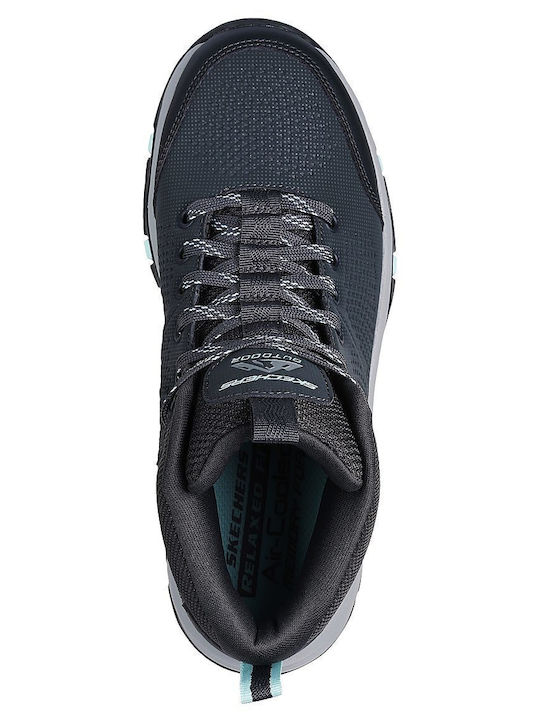 Skechers Trego Γυναικεία Ορειβατικά Μποτάκια Γκρι