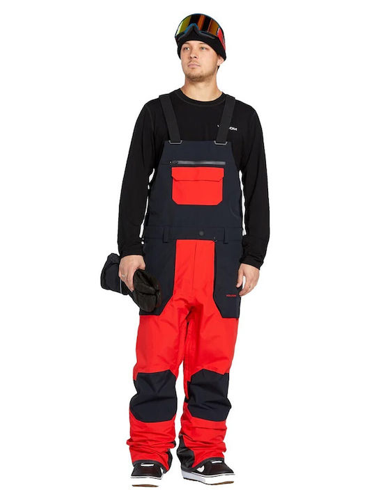 Volcom G1352503-CMS Men's Dungarees for Ski & Snowboard Black