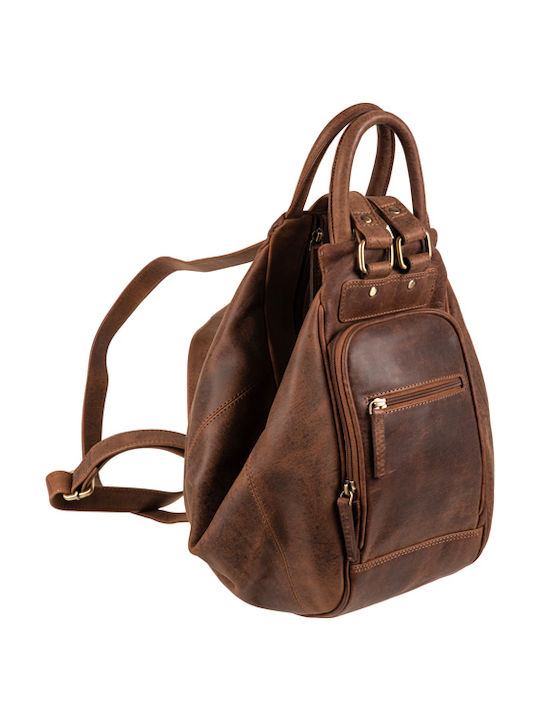 Leather Creations XK Backpack Καφέ Leather Creations XK Backpack Καφέ